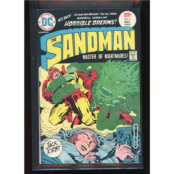 DC Comics The Sandman #2 (May 1975) Jack Kirby Art