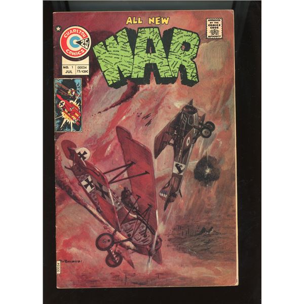 Charlton Comics All New War #1 (Jul 1975) Comic Book