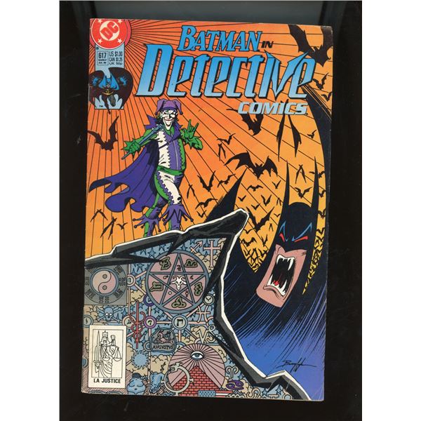 Detective Comics #617 (Jul 1990, DC) Batman, Joker Cover