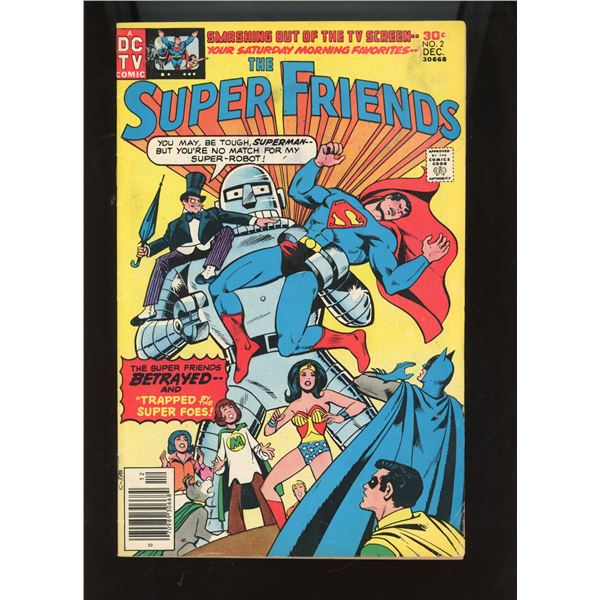 The Super Friends #2 (Dec 1976, DC Comics) - Superman, Batman, Wonder Woman