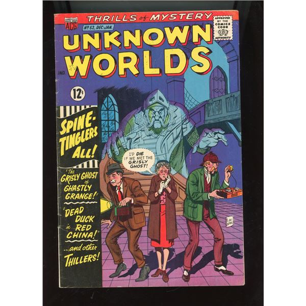 Unknown Worlds #52 (ACG, 1966) Dec-Jan, Kurt Schaffenberger Cover