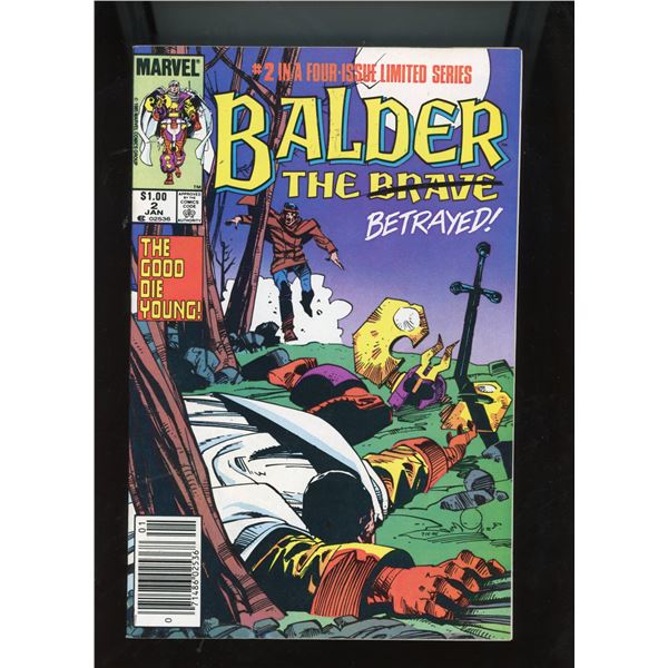 Balder the Brave #2 (Marvel Comics, Jan 1986) - Betrayed!
