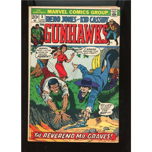 THE GUNHAWKS #5 (MARVEL COMICS GROUP, 1973)
