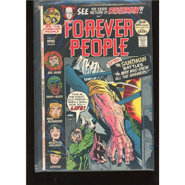 The Forever People #9 (DC Comics, 1972) Jack Kirby Art & Story