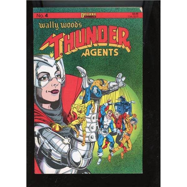 Wally Wood's T.H.U.N.D.E.R. Agents #4 (Deluxe Comics, 1986)