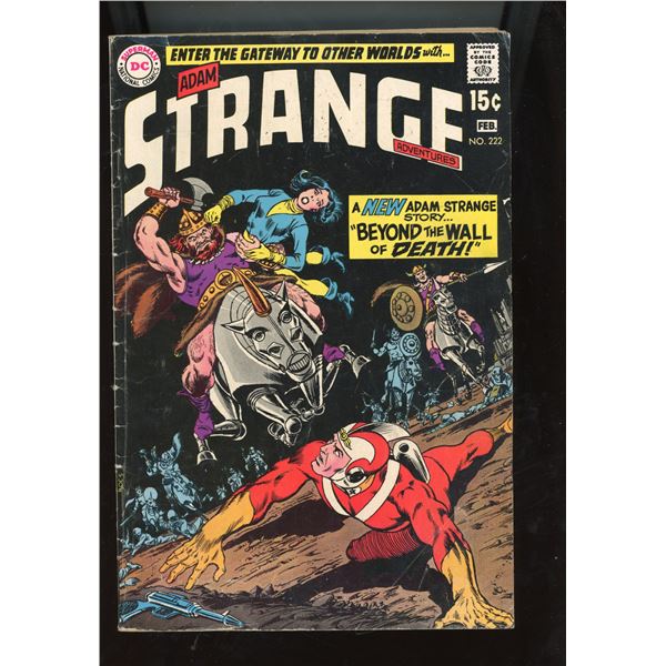 DC Comics Strange Adventures #222 (Feb. 1970) Adam Strange