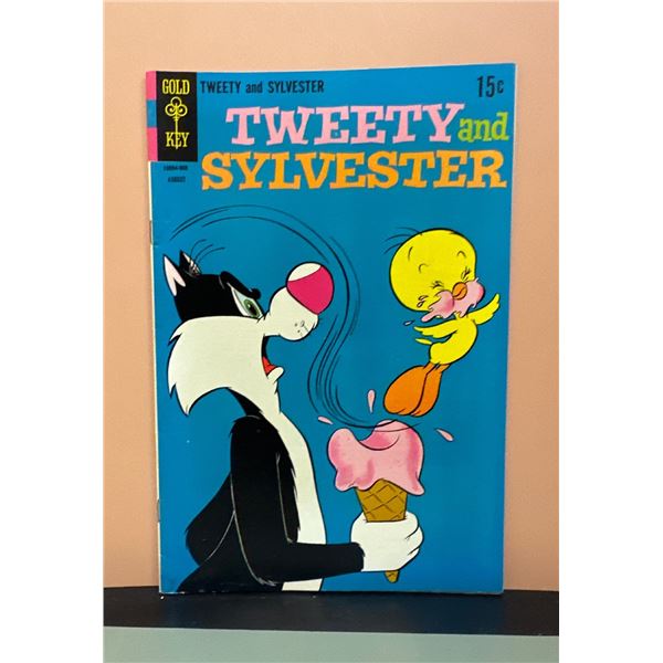 Tweety and Sylvester #11 (Gold Key, 1969) 2nd Printing Daisy Rifle Ad