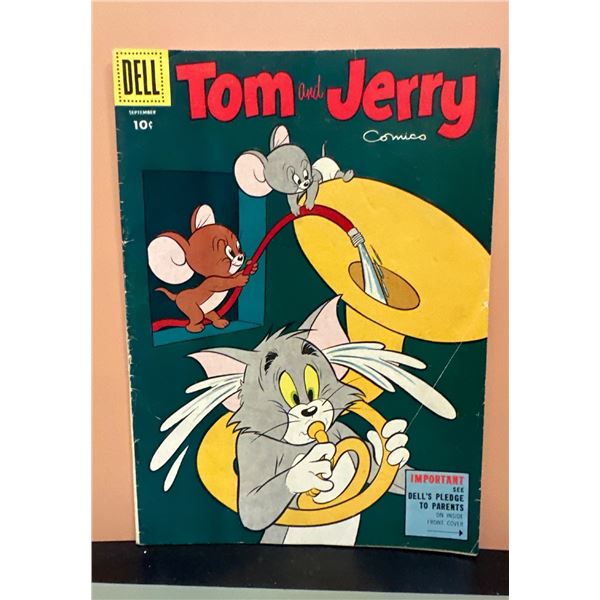 Tom and Jerry Comics #134 (Dell, 1955) Vintage Silver Age Comic Book