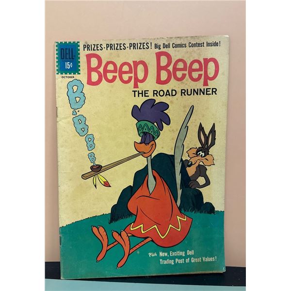 1961 Dell Beep Beep The Road Runner Four Color Comic Book