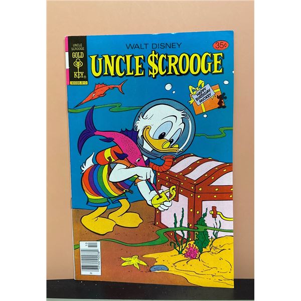 Walt Disney Uncle Scrooge #157 (Gold Key, 1978) Happy Birthday Mickey