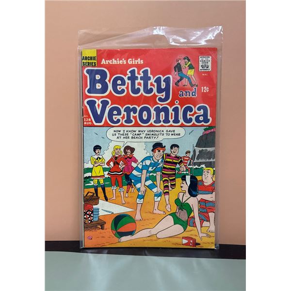 Archie's Girls Betty and Veronica #128 Comic Book (Archie, 1966)