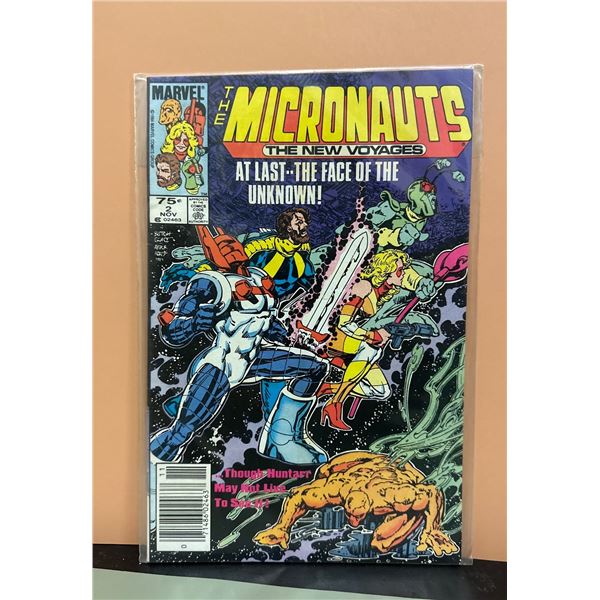 The Micronauts: The New Voyages #2 (Marvel, 1986) Star Wars Arcade Game Ad