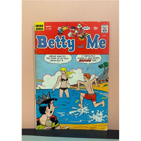 Betty and Me #30 (Sept 1970, Archie) Comic Book - Approved Comics Code