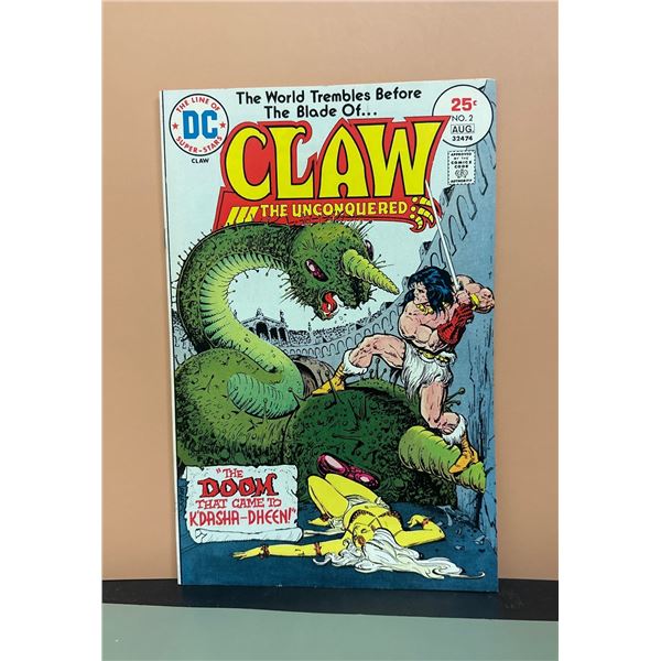 Claw the Unconquered #2 (DC, 1975) The Doom That Came to Kdasha-Dheen!