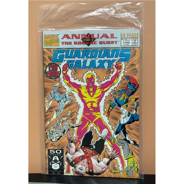 Guardians of the Galaxy Annual #1 (Marvel, 1991) The Korvac Quest Part 4