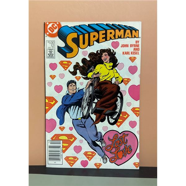Superman #12 (DC Comics, 1987) by John Byrne & Karl Kesel - "Lost Love"