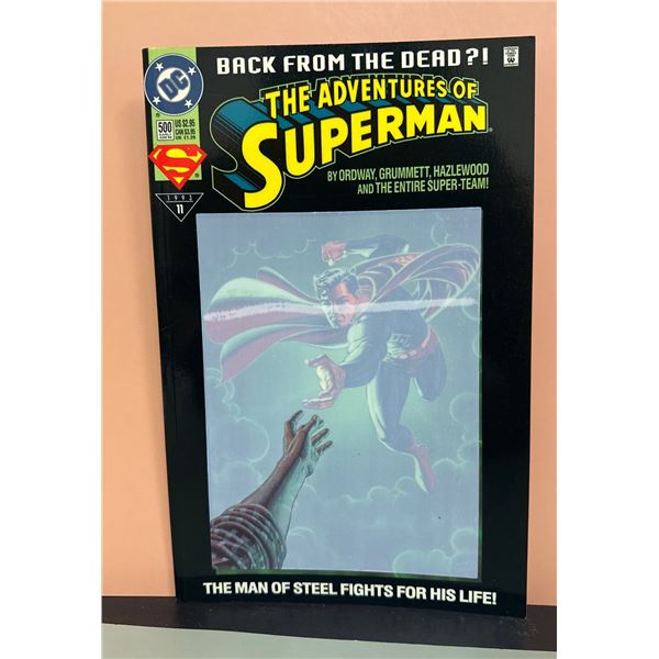 Adventures of Superman #500 Collector's Edition (DC, 1993) Back from Dead