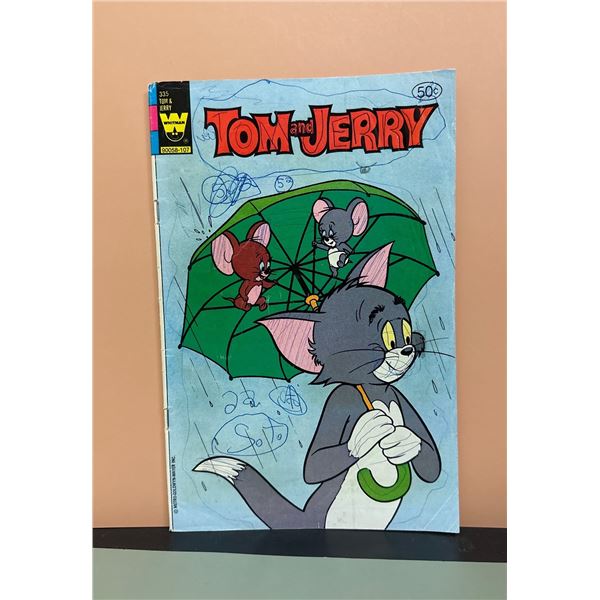 Tom and Jerry #335 (Whitman, 1981) Comic Book - 50c Cover Price