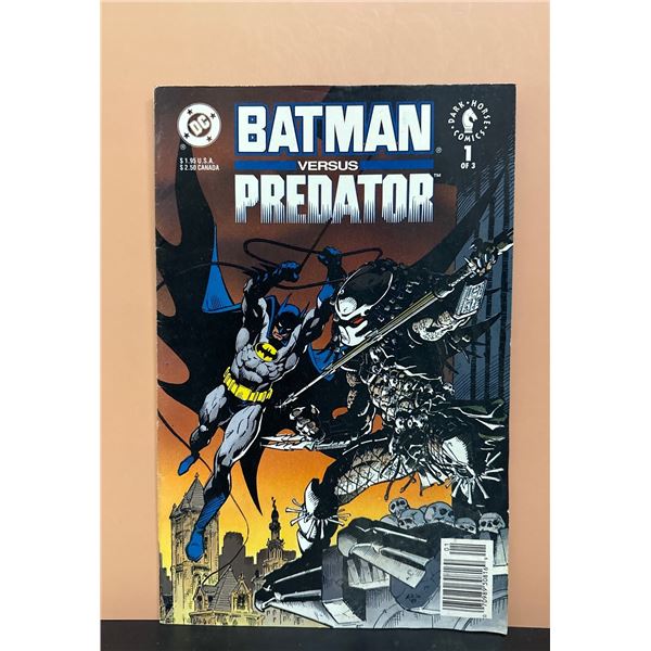 Batman Versus Predator #1 Comic Book (DC/Dark Horse, 1991) 1 of 3