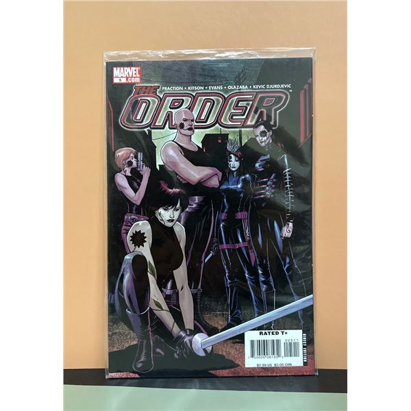 Marvel Comics The Order #5 (2007) Fraction Kitson Evans Olazaba Djurdjevic