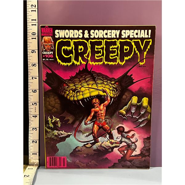 Creepy Magazine #106 Swords & Sorcery Special! Warren Mar. 1979