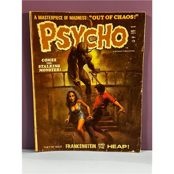 Psycho #4 (Skywald Publications, 1971) - Comes The Stalking Monster!