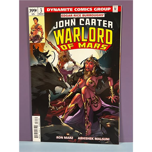 Dynamite Comics Lot: John Carter Warlord of Mars #3 (2015)