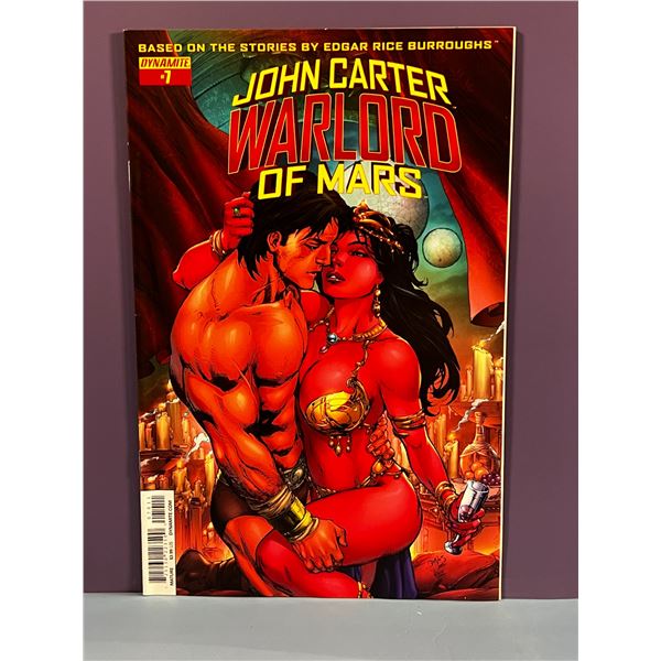 John Carter Warlord of Mars #1 (Dynamite, 2014) J. Scott Campbell Cover