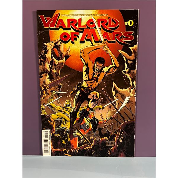 Warlord of Mars #0 (Dynamite Entertainment, 2014) - Dawn/Vampirella Back