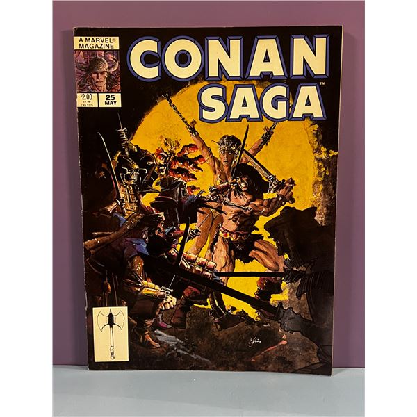 Conan Saga Magazine #25 Marvel Comics May 1989
