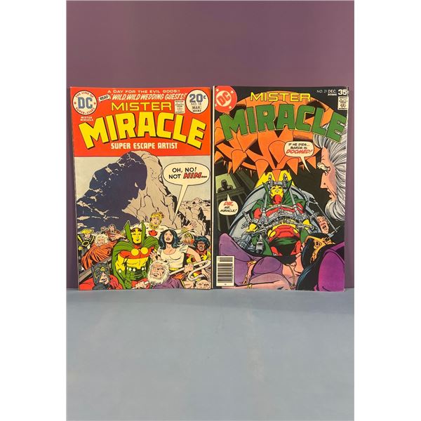 Mister Miracle #18 (1974) & #21 (1977) DC Comics Lot