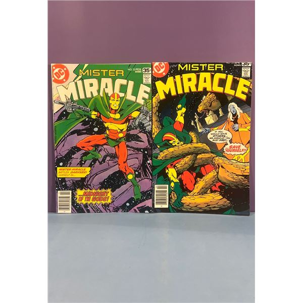 Mister Miracle #22 & #23 (DC Comics, 1978) Comic Book Lot