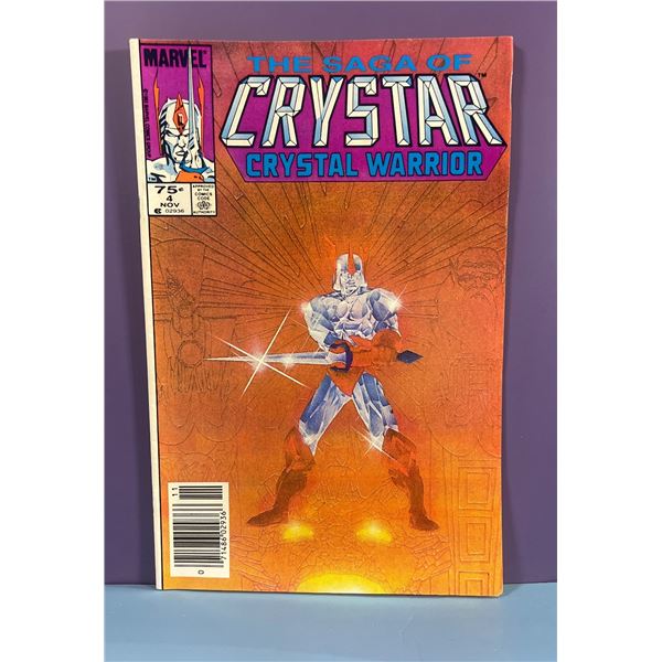 The Saga of Crystar Crystal Warrior #4 (Marvel, 1983)