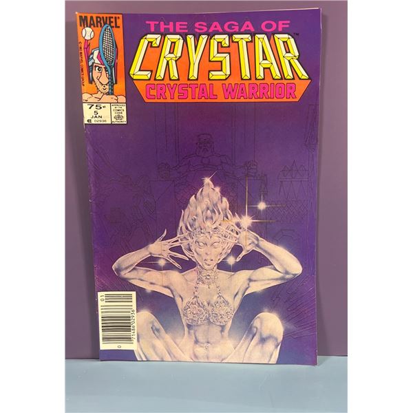 Saga of Crystar, Crystal Warrior #5 (Marvel, Jan 1984)