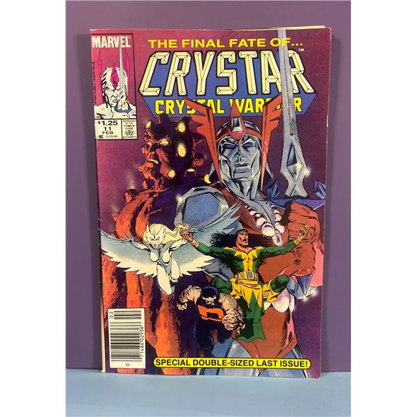 Marvel Comics The Saga of Crystar, Crystal Warrior #11 Feb 1985 Final Issue