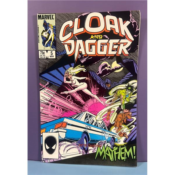 Marvel Comics Cloak and Dagger Vol. 2 #5 (Mar 1986) Introducing Mayhem!