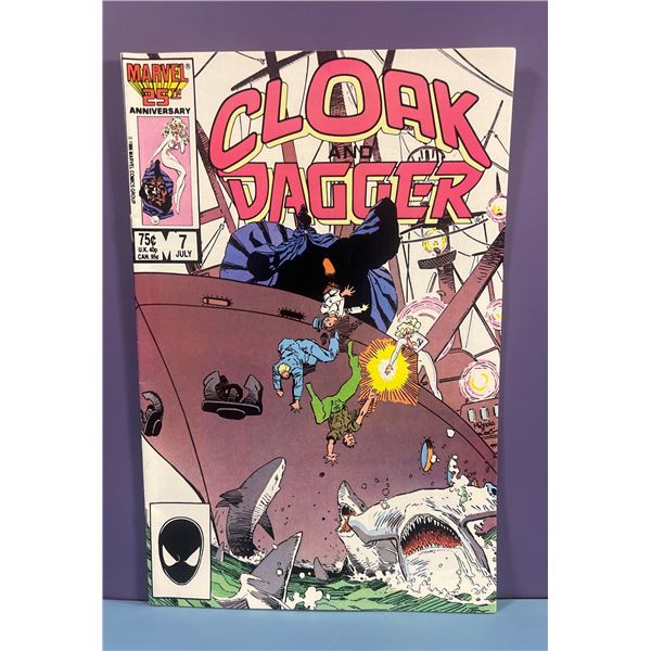 Marvel Comics Cloak and Dagger #7 (July 1986) - Stowaways!