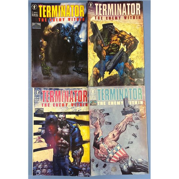Terminator: The Enemy Within #1-4 Complete Set (Dark Horse Comics, 1991-92)
