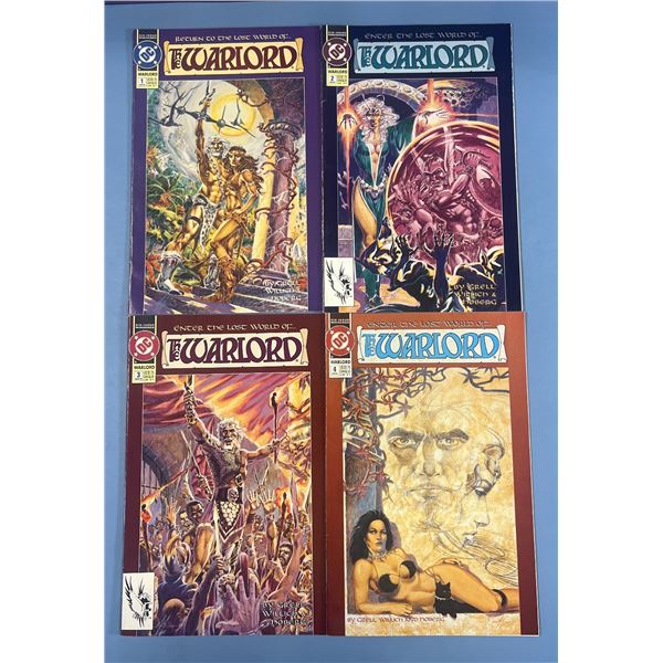 The Warlord (1992 DC Comics) Lot of 4 - Issues #1, #2, #3, #4