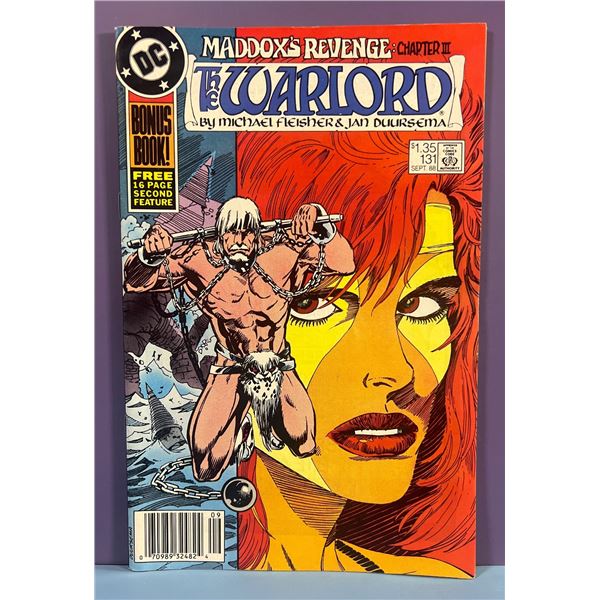 DC Comics The Warlord #131 Maddox's Revenge Chapter III Sept 1988