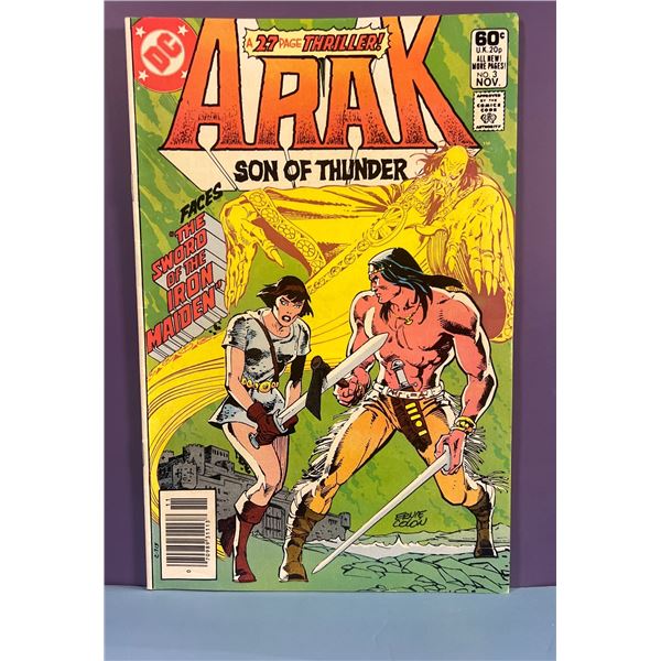 Arak Son of Thunder #3 (DC Comics, 1981) Ernie Colon Art, 1st Valda