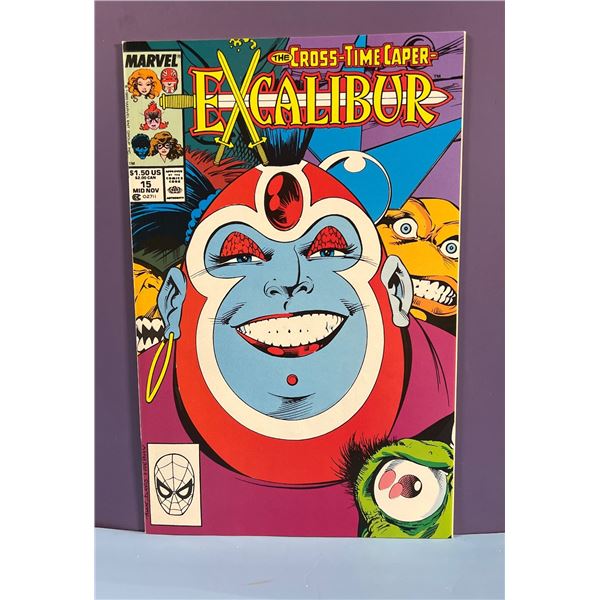 Marvel Comics Excalibur #15 The Cross-Time Caper (1989)