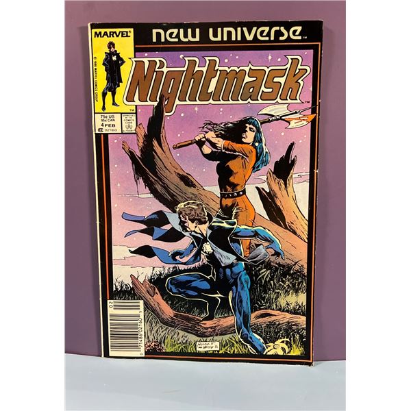 Nightmask #4 (Marvel Comics, New Universe, February 1987)