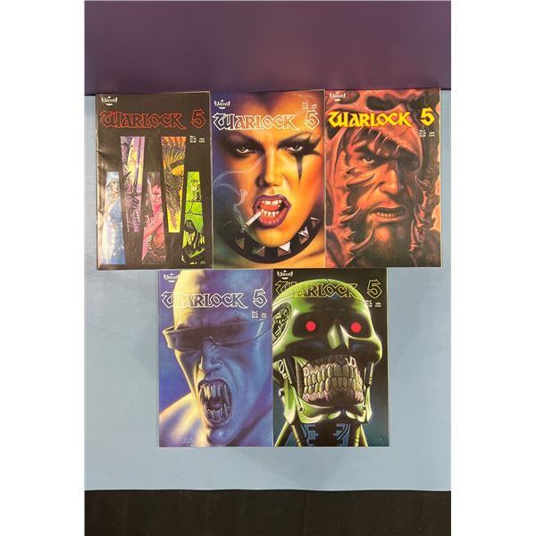 Warlock 5 Aircel Comics Lot of 5 - Includes Issue No. 1