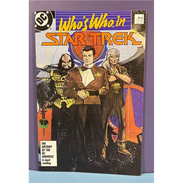 DC Comics Who's Who in Star Trek #1 (Mar 1987) Comic Book