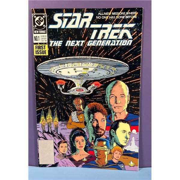 Star Trek: The Next Generation #1 (DC Comics, Oct 1989) First Issue