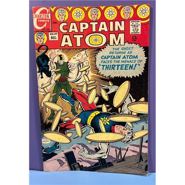Captain Atom #89 Charlton Comics (Dec 1967) - The Ghost Returns