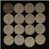 Image 1 : 16 LIBERTY "V" NICKELS: 1902-1911