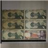 Image 1 : 6-VENEZUELA BILLS: 5-20 BOLIVARES & 1-50 BOLIVARES