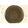 Image 2 : 1854 NEW BRUNSWICK UNC HALF PENNY